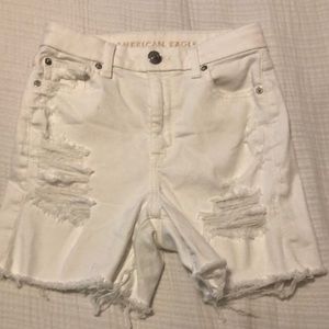 American Eagle jean shorts.